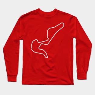 Circuit Mont-Tremblant [outline] Long Sleeve T-Shirt